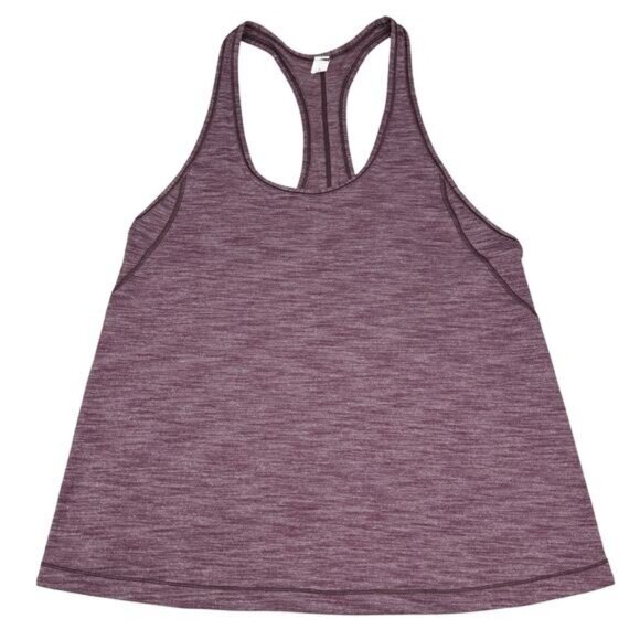 LULULEMON Train Times Tank Size 4 Heathered Dark Adobe - Picture 5 of 8